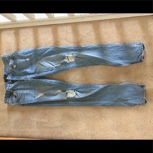 Forever 21 Skinny Zipper Jeans